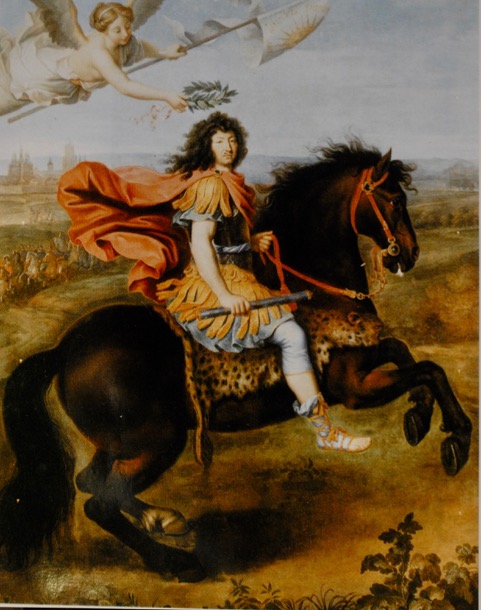 Louis XIV on Horseback, by Pierre Mignard, 17th century - used for Hippogryph