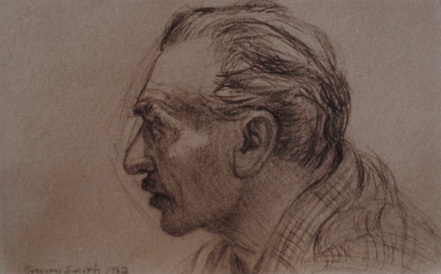 Joseph Fodor, 1962, charcoal, 5 x 8